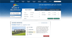 Desktop Screenshot of hookemacdonald.ie